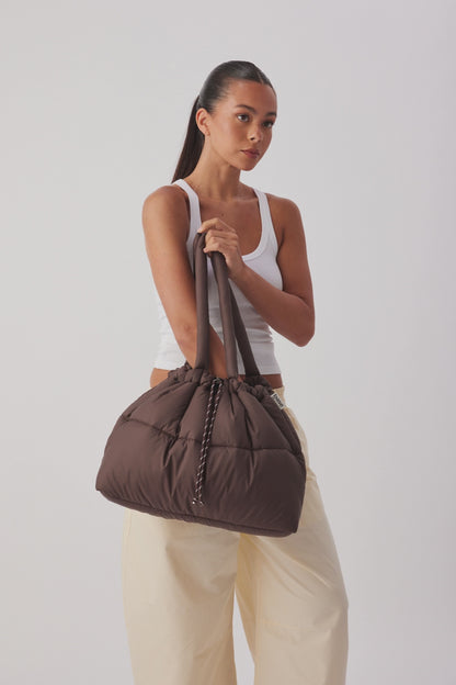 Scrunch Base Bag (Chocolate)