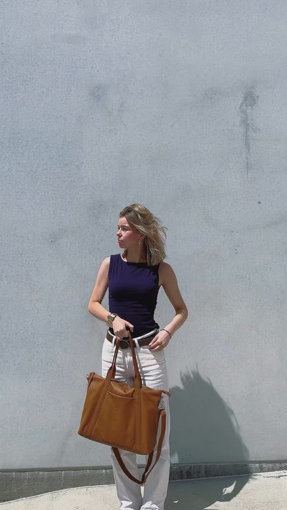 Valentina Tote (Tan)