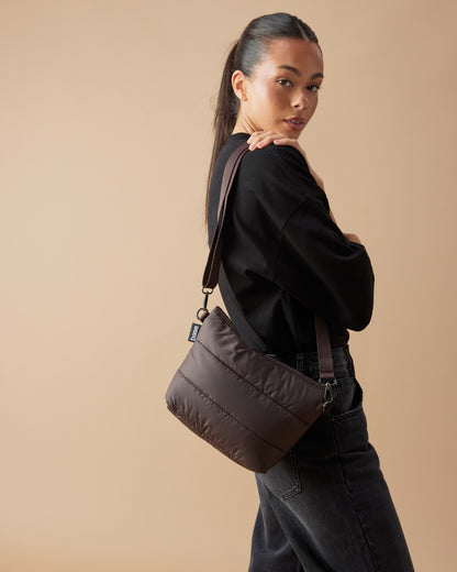 Stash Base Crossbody Bag (Chocolate)