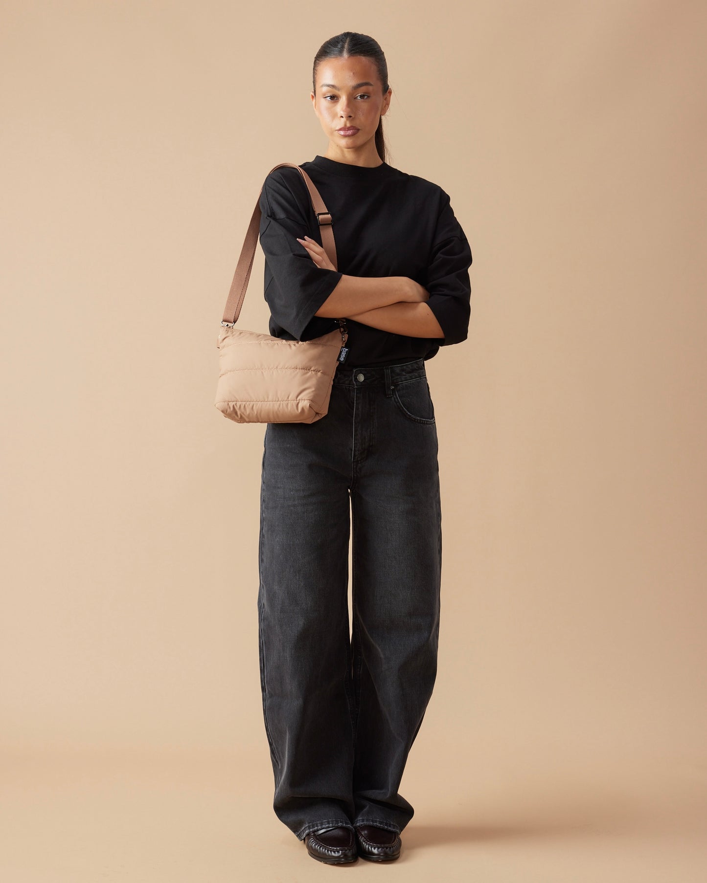 Stash Base Crossbody Bag (Hazelnut)