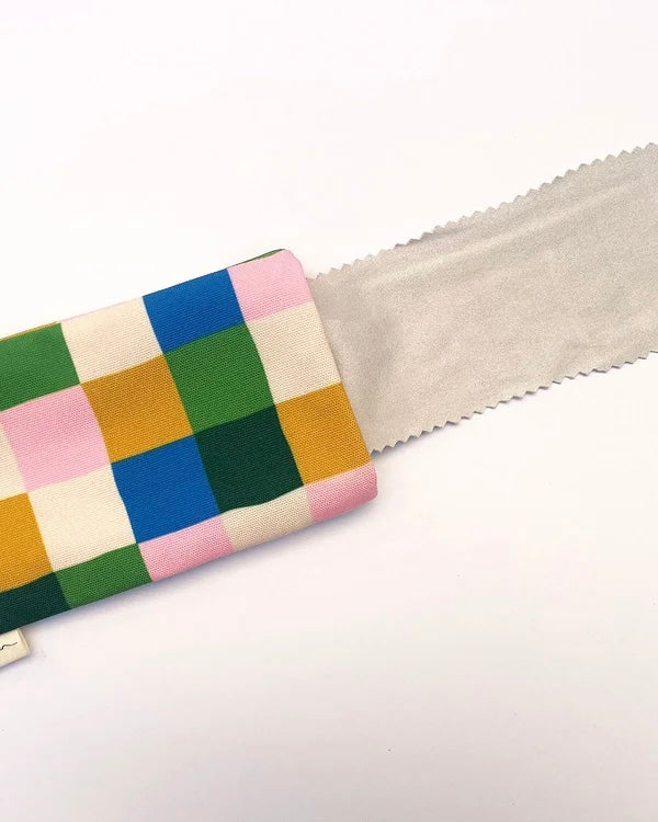 Glasses Case (Pink Check)