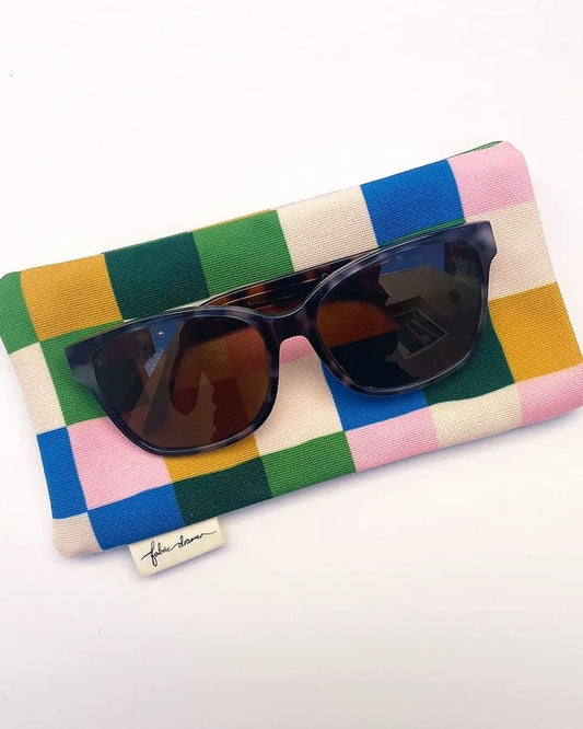Glasses Case (Pink Check)