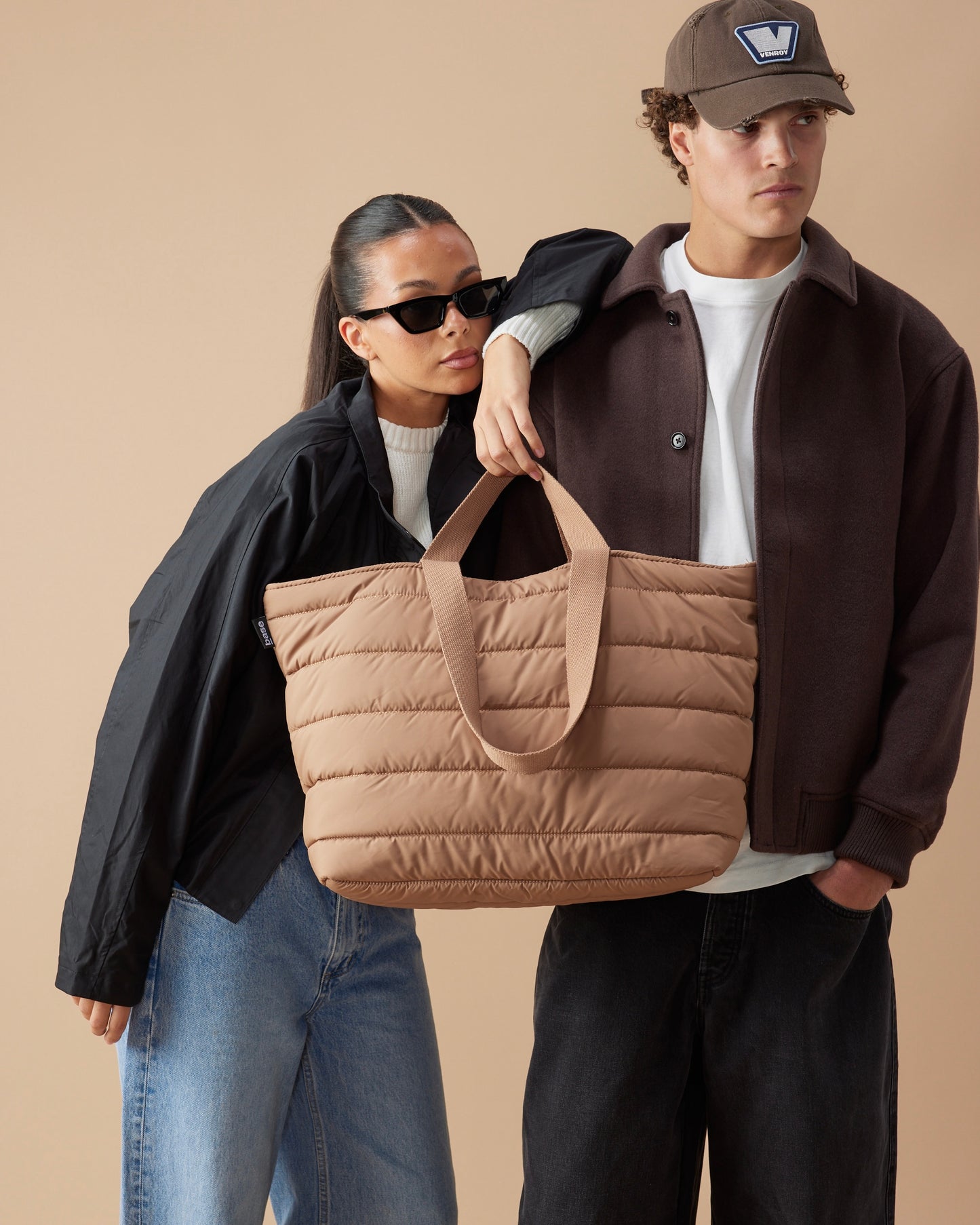 Take it Base Tote Bag (Hazelnut)