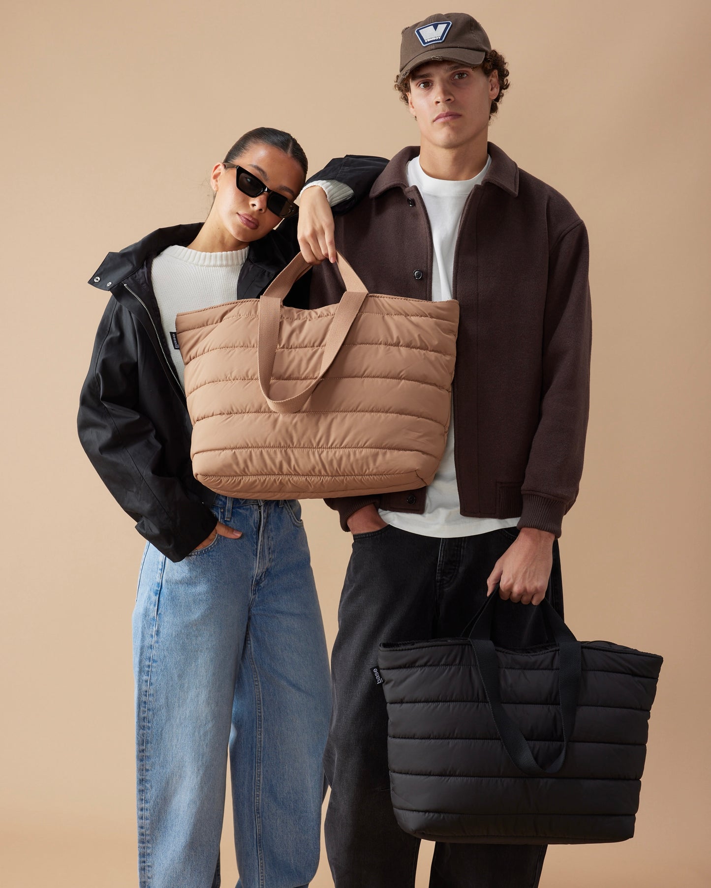 Take it Base Tote Bag (Hazelnut)