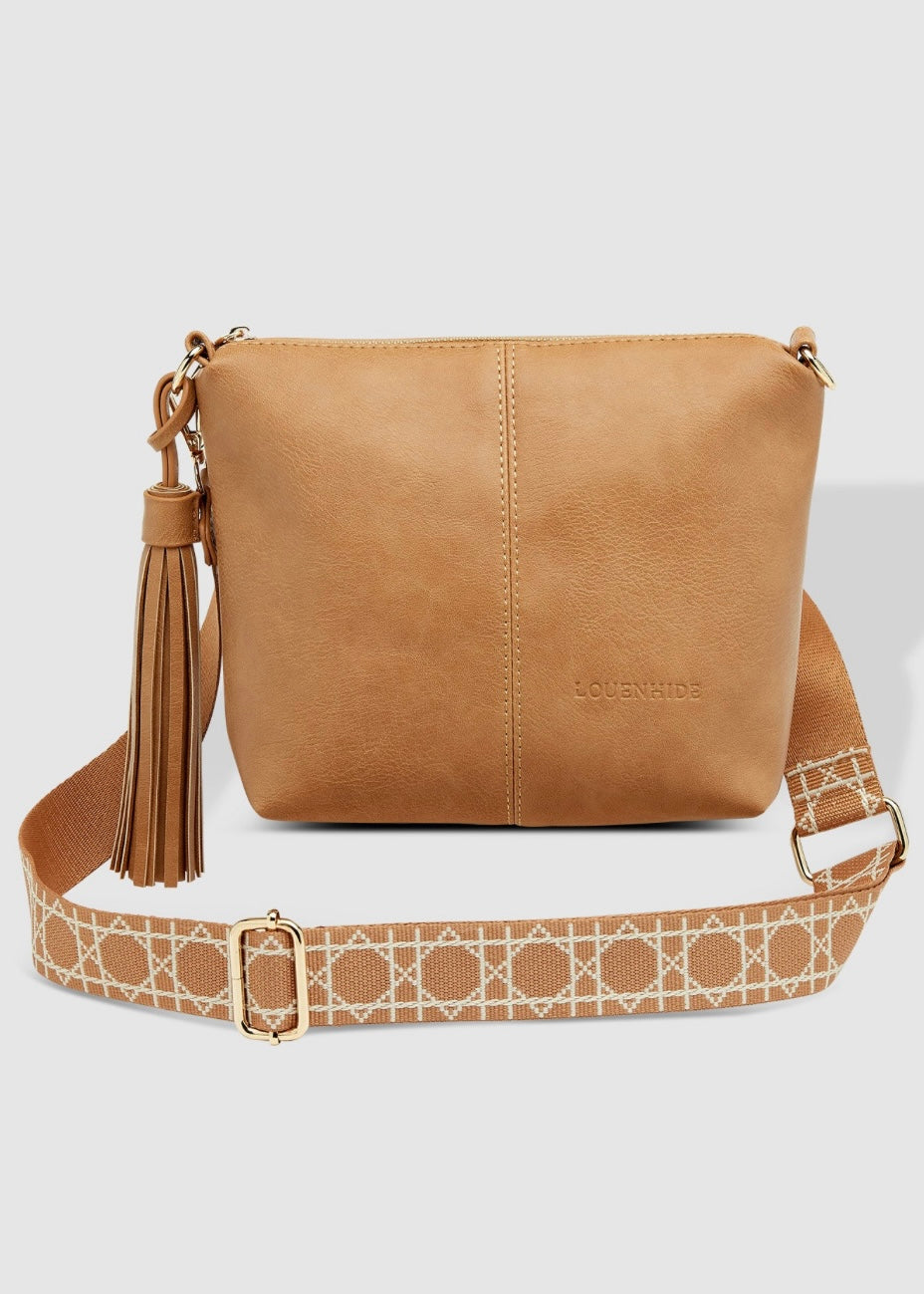 Kasey Crossbody Bag Camel Ezra Louenhide I Shall Shop