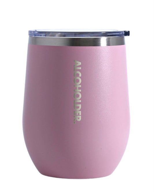 Stemless Insulated Tumbler (Matte Pink)