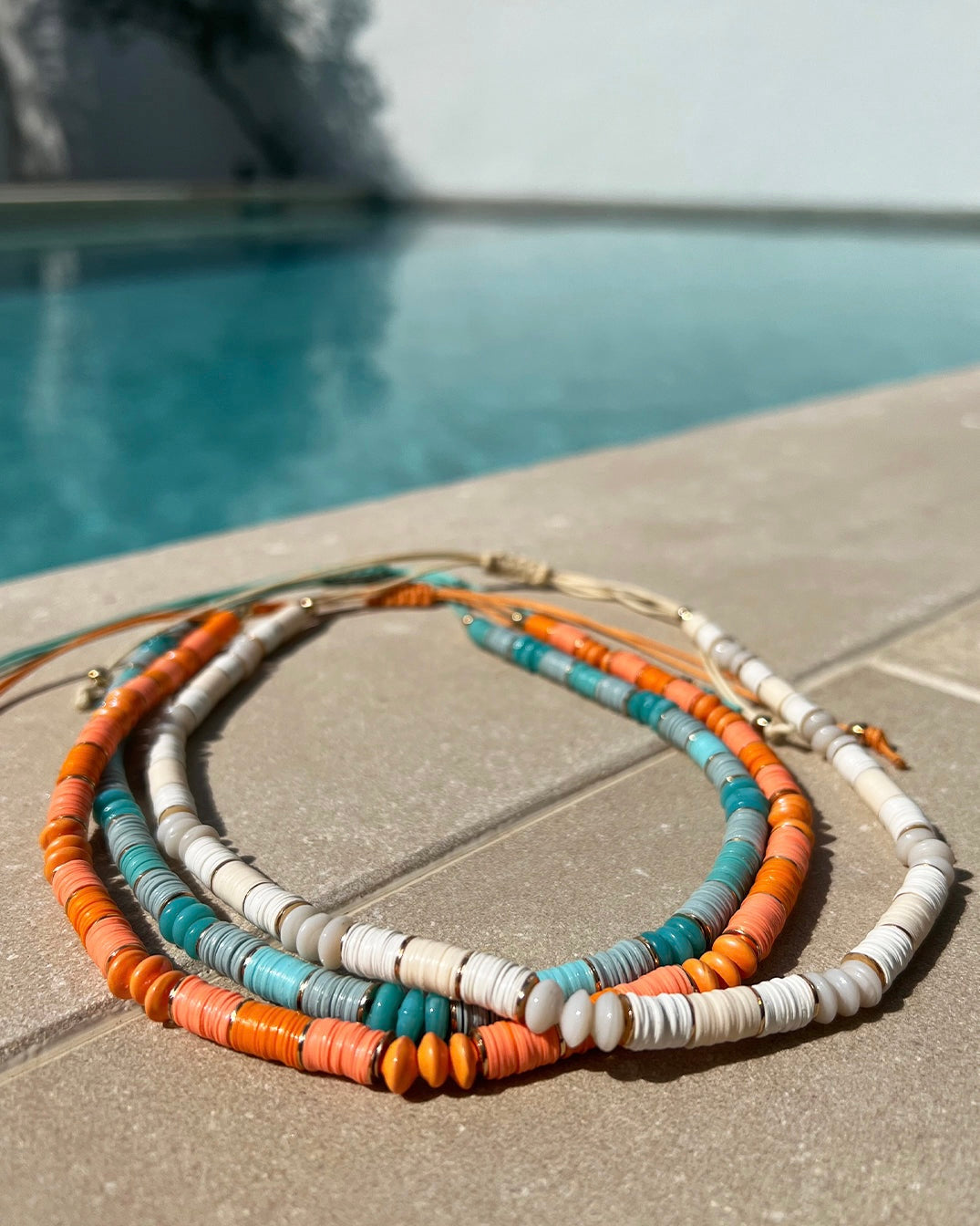 Beaded Necklace (Natural)