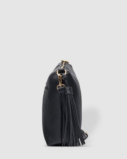Daisy Crossbody Bag (Black Stripe)
