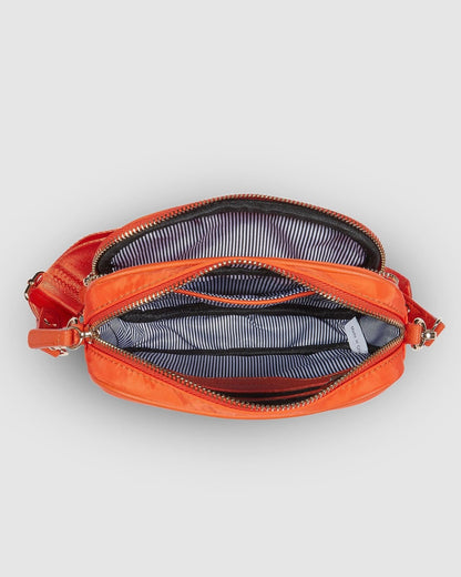 Cali Nylon Crossbody Bag (Orange)