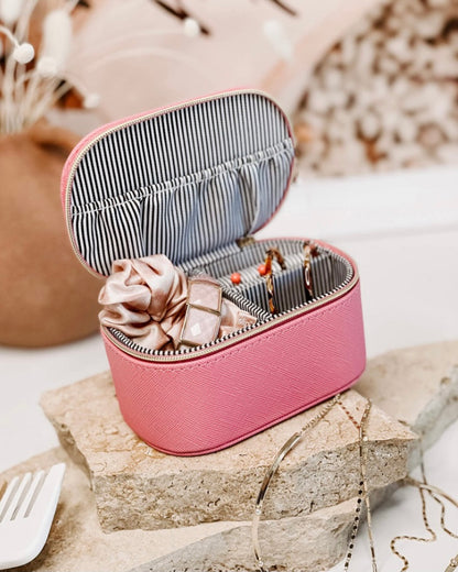 Olive Jewellery Box (Bubblegum Pink)