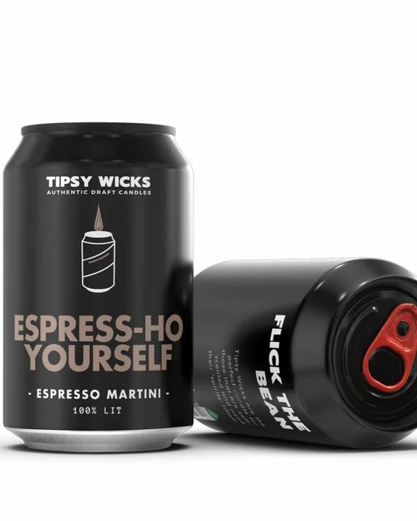 Tipsy Wicks Soy Candle (Espresso-ho Yourself/Espresso Martini)