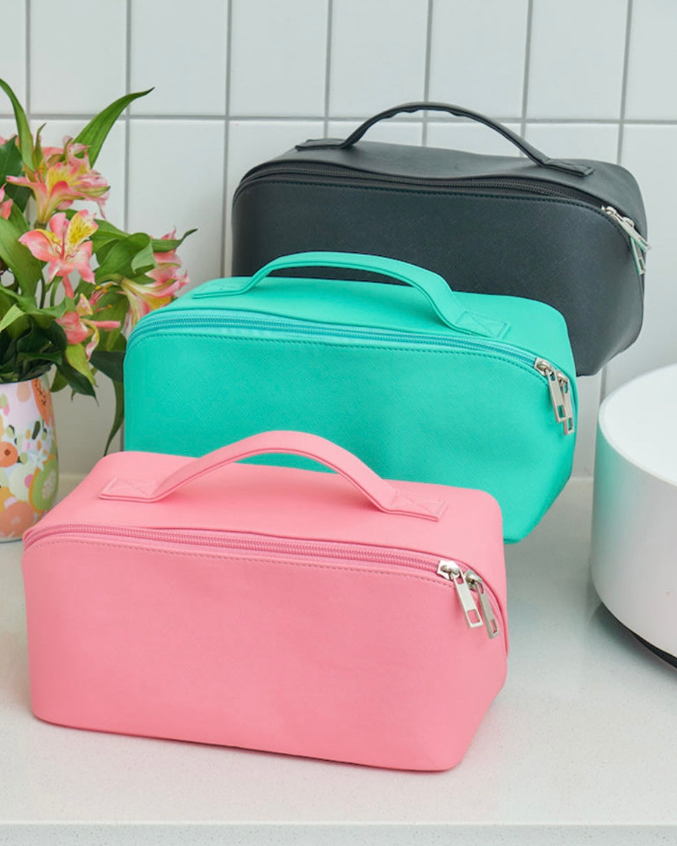 Easy Access Makeup Bag Toiletry Bag Spearmint Annabel Trends