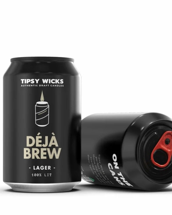 Tipsy Wicks Soy Candle (Deja Brew/Lager)