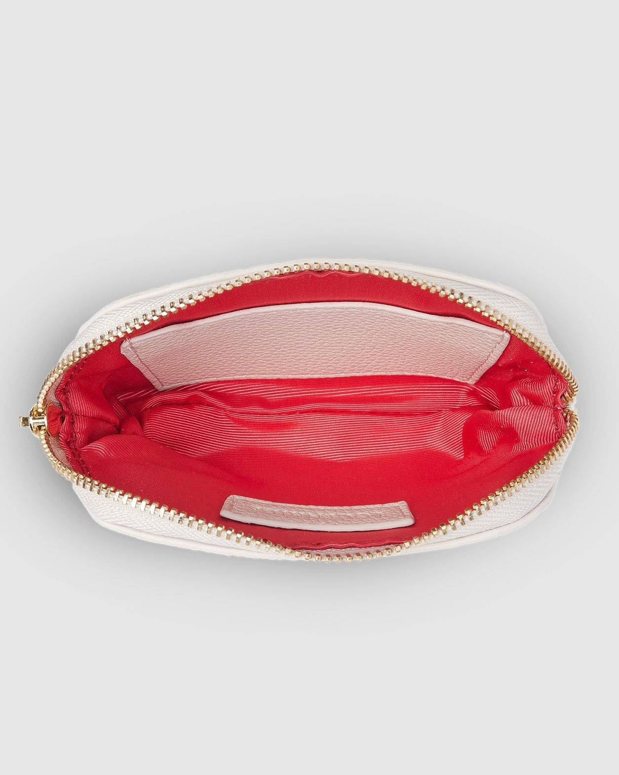 ruby purse, linen, louenhide, vegan leather