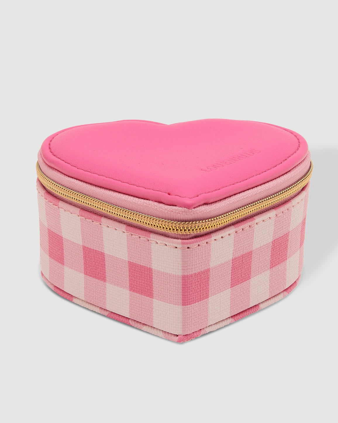 Valerie Jewellery Box (Pink Gingham)