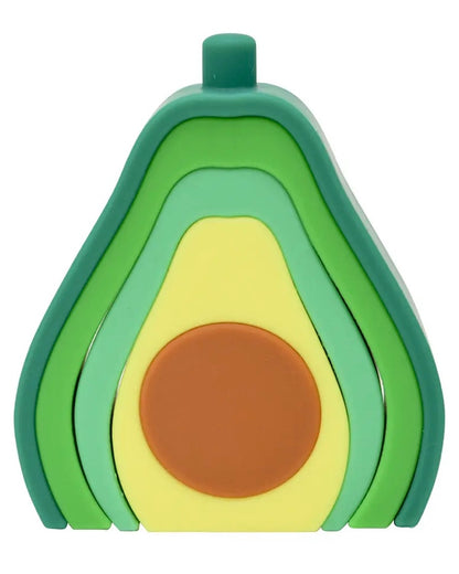 Silicone Avocado Stacking Toy (Avocado Stackables)