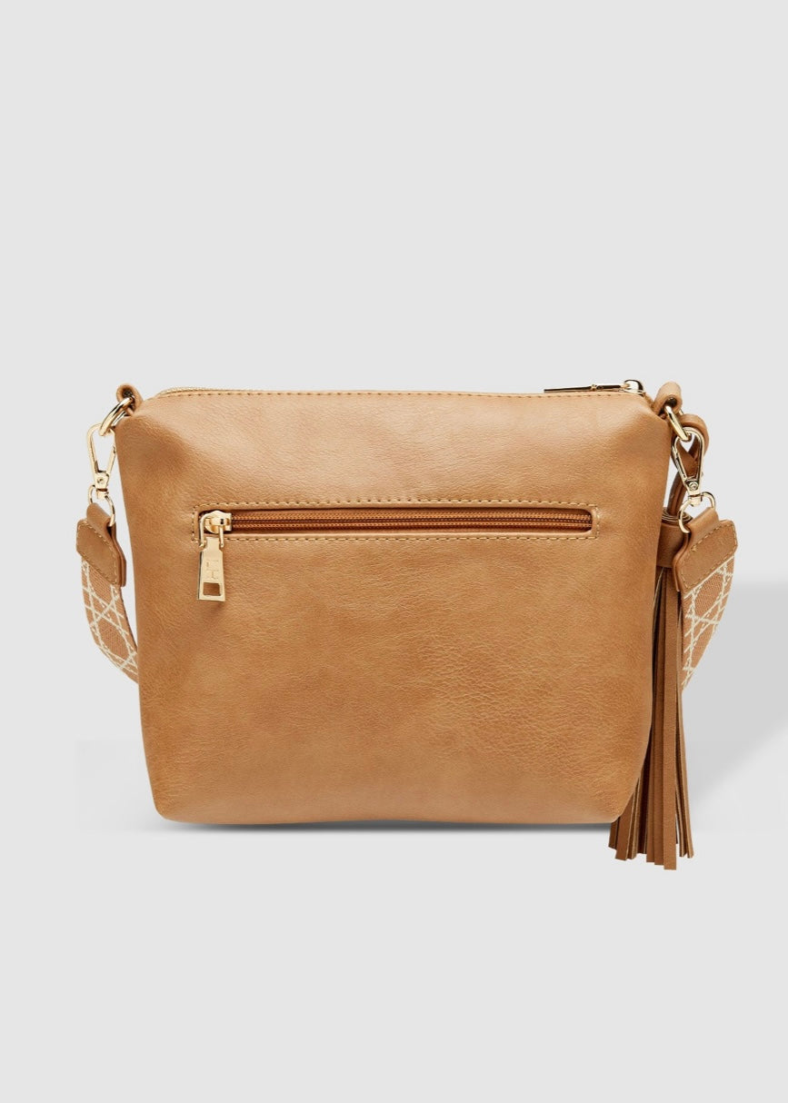 Camel crossbody sale bag