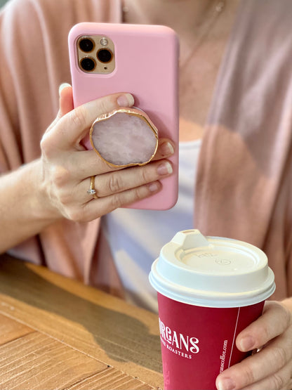 Pop Grip Moving A Popsocket Pop Socket (Rose Quartz) Manifest