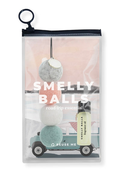 smelly balls, coconut lime, sea pink, car freshener, air freshener