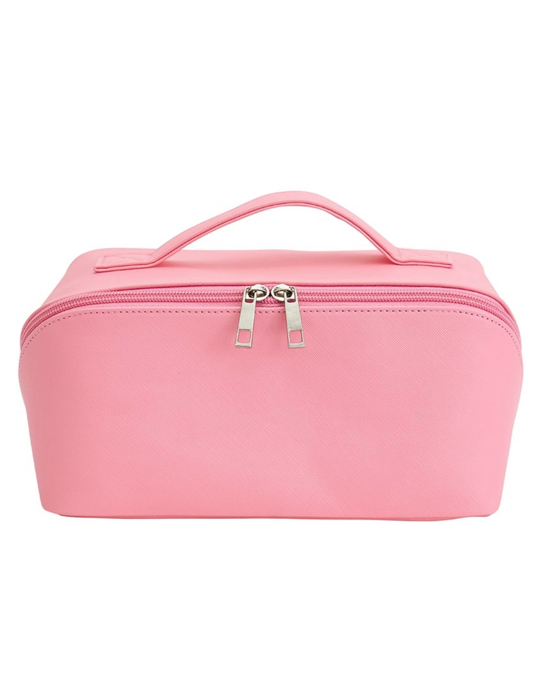 annabel trends, easy access, makeup bag, toiletry bag, wash bag, pink