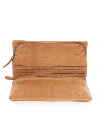 dusky robin, lasca purse, lasca wallet, leather, tan, tan leather, lasca
