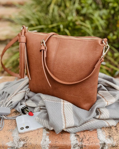 louenhide, daisy, tan, crossbody bag, everyday bag, handbag