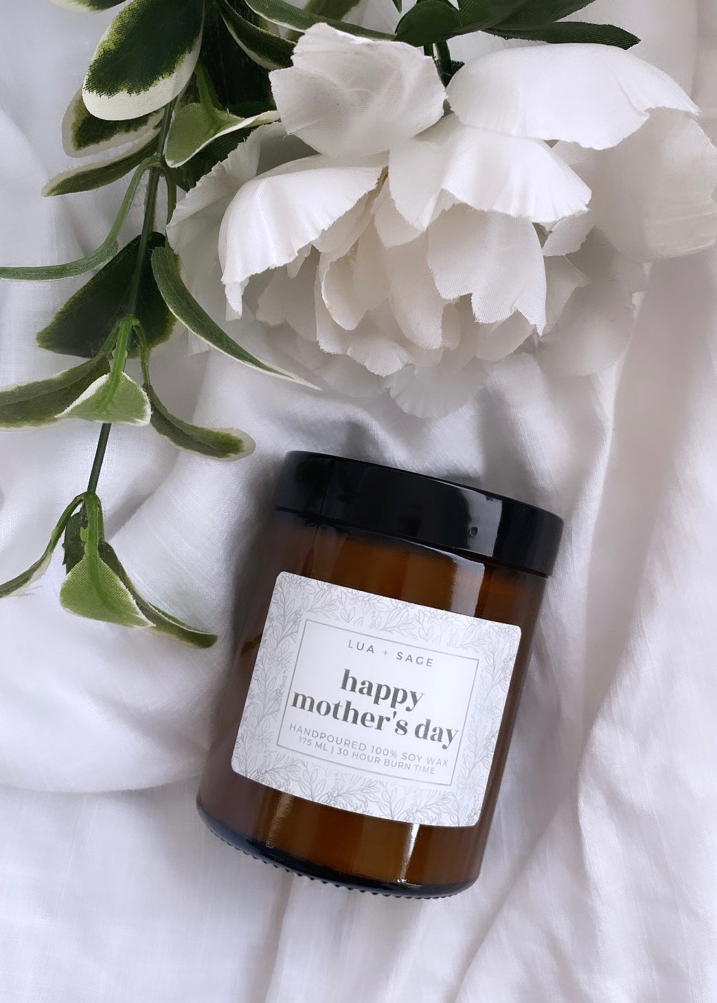 Lua + Sage Soy Candle (Happy Mother's Day)